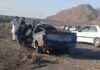 برخورد خودروی سوختبر با کامیون واژگونشده و آتشسوزی مرگبار در سفیدابه؛ دستکم دو نفر جان باختند