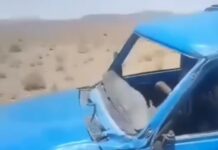 مجروح شدن یک سوخت بر بلوچ در پی تیراندازی افراد مسلح و واژگونی خودرو در زاهدان